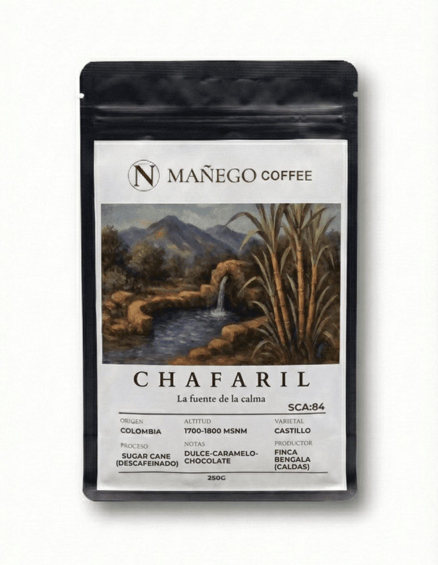 CHAFARIL | Café Descafeinado Natural (84 SCA) (Sugar Cane) - Mañego Coffee