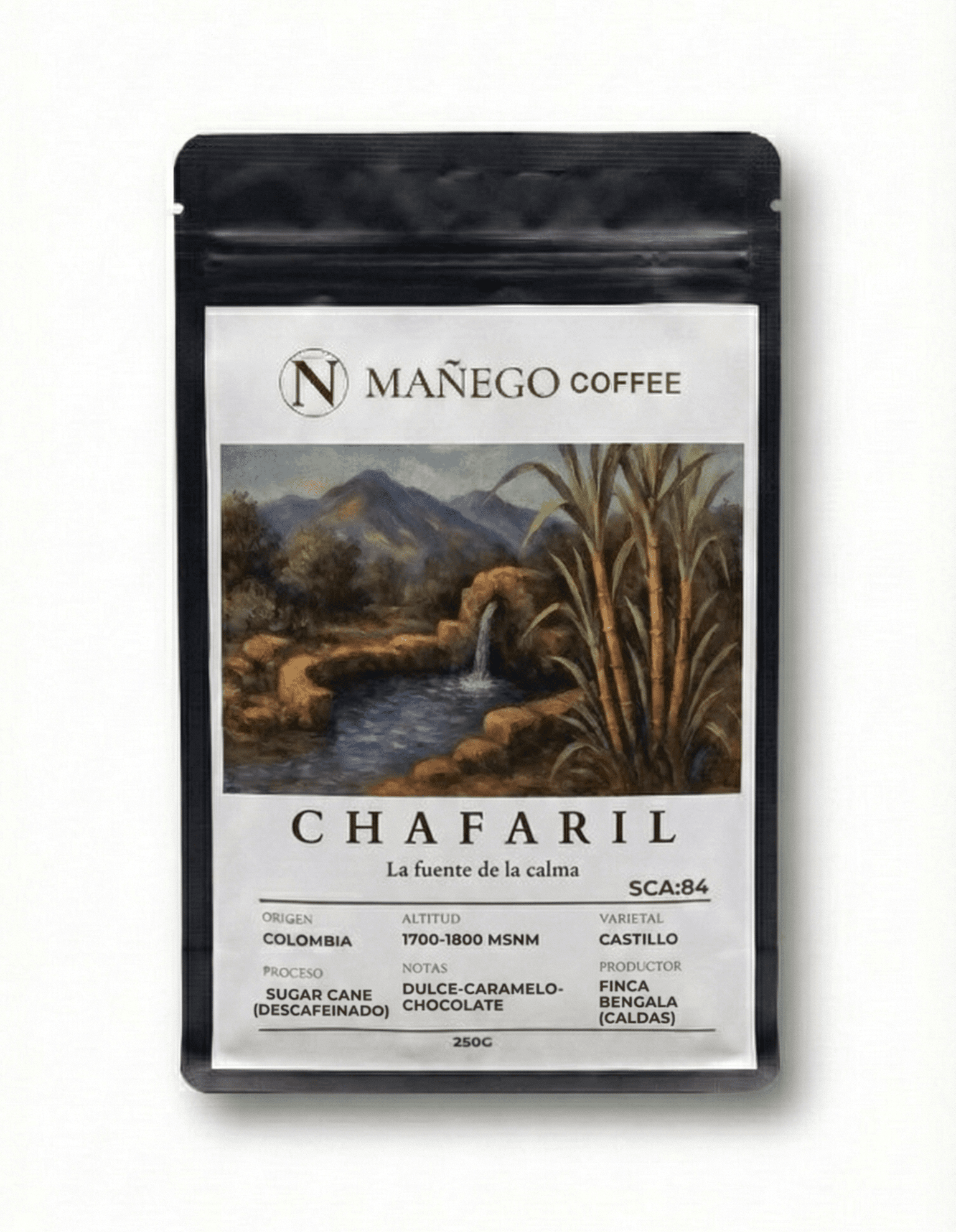 CHAFARIL | Café Descafeinado Natural (84 SCA) (Sugar Cane) - Mañego Coffee