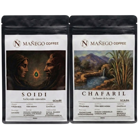 Pack Dúo Esencial: La Bienvenida a MAÑEGO COFFEE - Mañego Coffee
