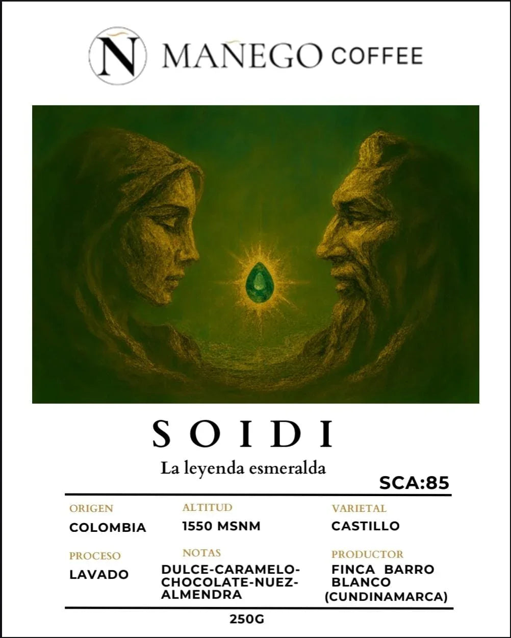 SOIDI | Café de Origen Único de Colombia (85 SCA) - Mañego Coffee